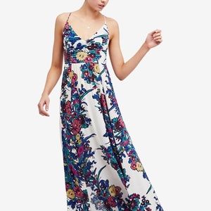 Through The Vine Printed Maxi Dress